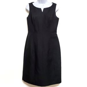 Talbots Silk Blend Sleeveless Sheath Dress